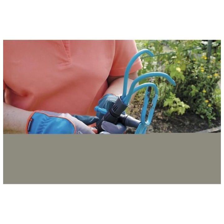 GARDENA Manche bois FSC 100% 130cm Combisystem | Support outils | Reve