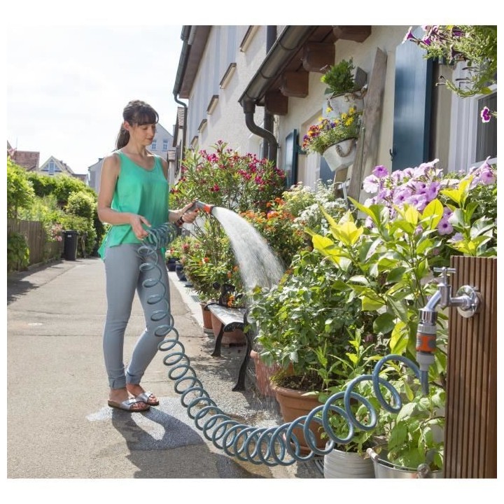 GARDENA Flexible d'arrosage – Longueur 10m – Ø9mm – Arrosage pe