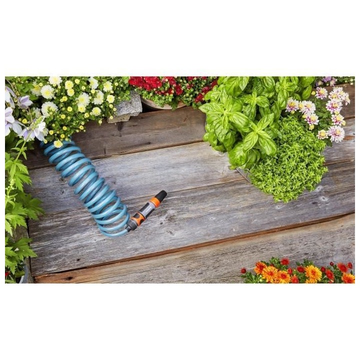 GARDENA Flexible d'arrosage – Longueur 15m – Ø9mm – Arrosage pe