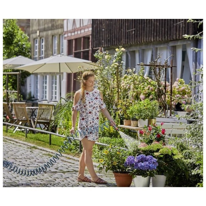 GARDENA Flexible d'arrosage – Longueur 15m – Ø9mm – Arrosage pe