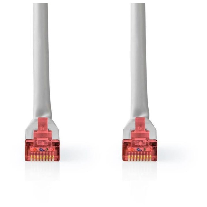 Câble réseau 2m gris CAT6 SF/UTP