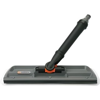 GARDENA Balai lave-vitre avec raclette Cleansystem – Tete pivotante