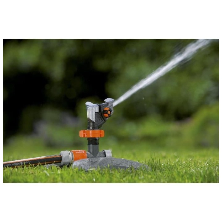 GARDENA Arroseur-canon traîneau Premium – Portée réglable 12.5m m