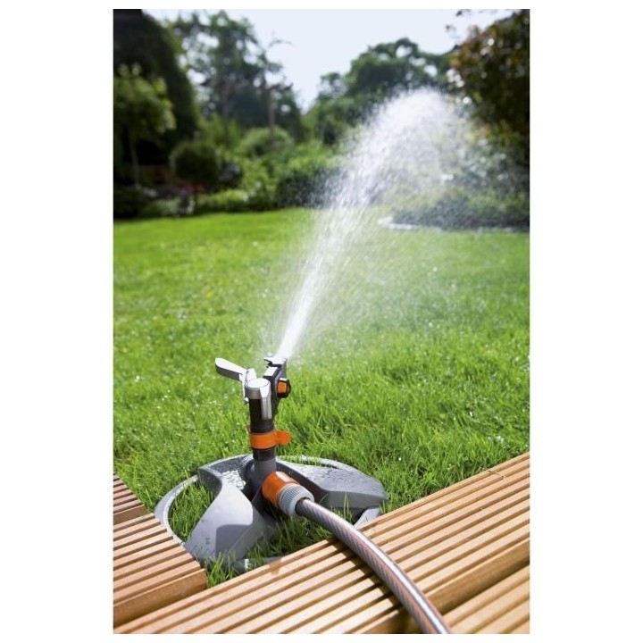 GARDENA Arroseur-canon traîneau Premium – Portée réglable 12.5m m