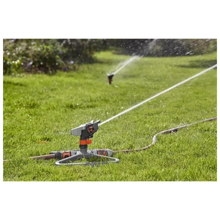 GARDENA Arroseur-canon traîneau Premium – Portée réglable 12.5m m