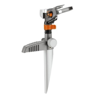 GARDENA Arroseur-canon sur pic Premium – Portée réglable 12.5m max