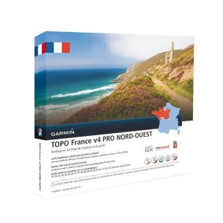 GARMIN Carte Topo France V5 Nord-Ouest Pro