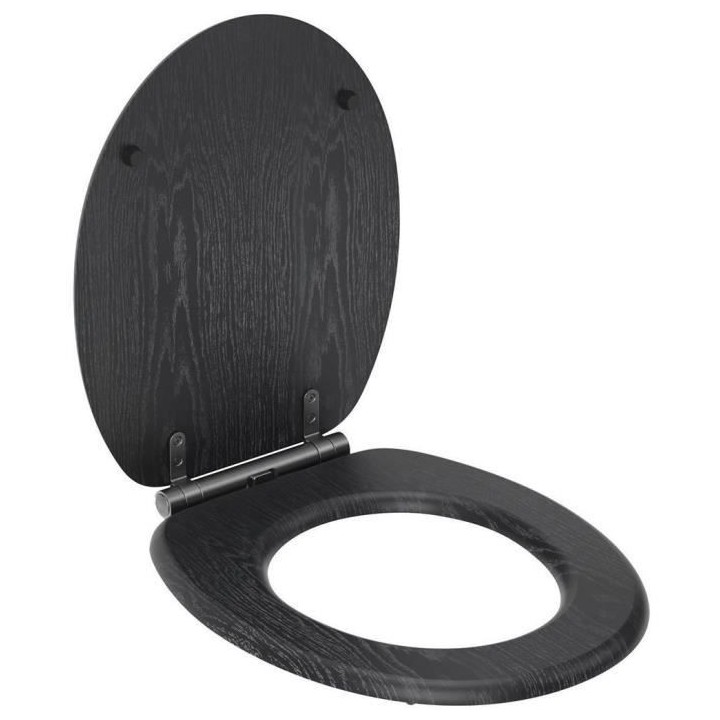 ABATTANT NORTH NOIR - MDF FSC