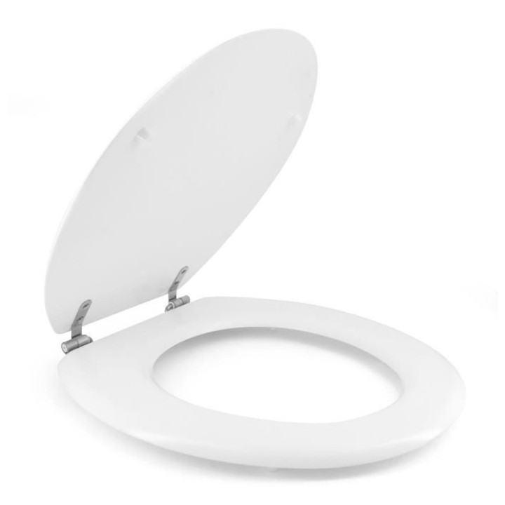 ABATTANT DUPLO BLANC - POUDRE DE BAMBOU