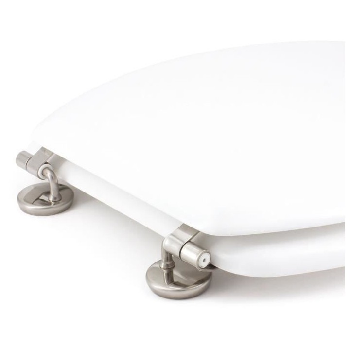 ABATTANT DUPLO BLANC - POUDRE DE BAMBOU