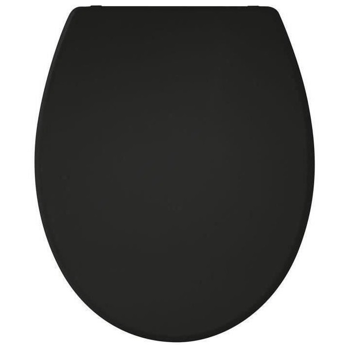 ABATTANT PRESTO NOIR - THERMODUR