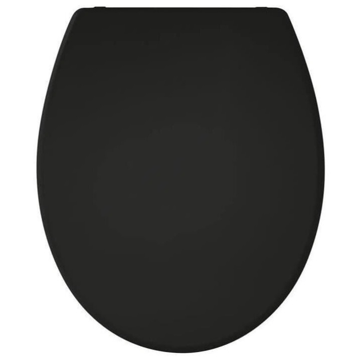 ABATTANT PRESTO NOIR - THERMODUR