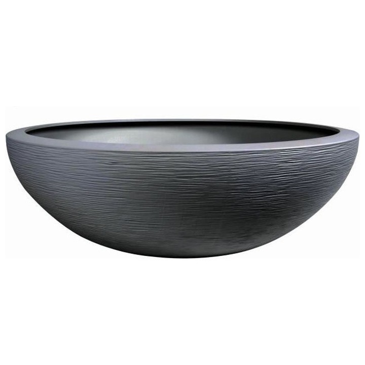 EDA Pot vasque Graphit Ø 59 cm - 39 L - Gris anthracite