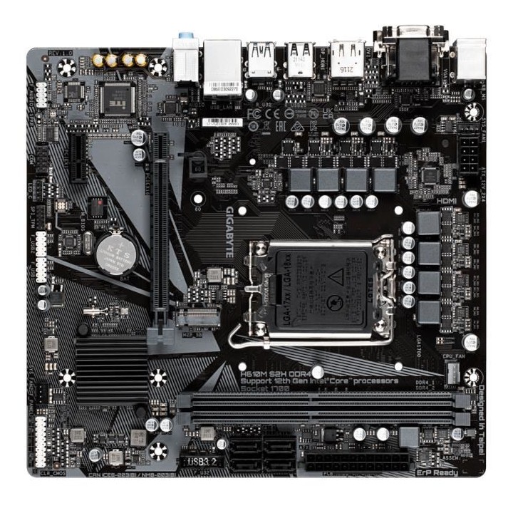 Carte mere - GIGABYTE TECHNOLOGY - H610M S2H DDR4