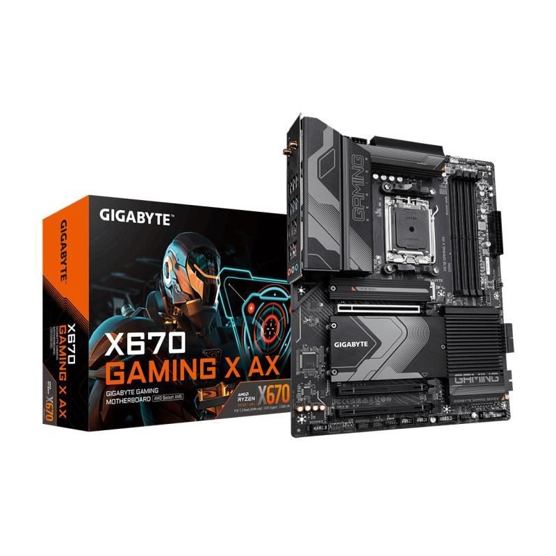 Carte mere - GIGABYTE TECHNOLOGY - X670 GAMING X AX