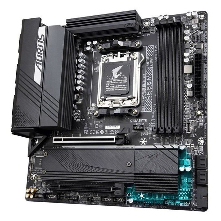 Carte mere - GIGABYTE TECHNOLOGY - B650M AORUS ELITE AX