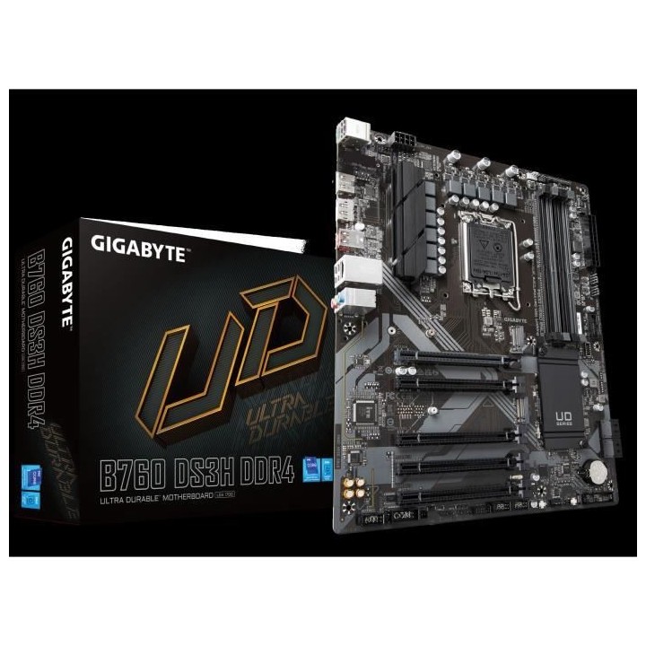 Carte mere - GIGABYTE TECHNOLOGY - B760 DS3H DDR4