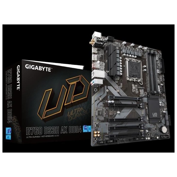 Carte mere - GIGABYTE TECHNOLOGY - B760 DS3H AX DDR4