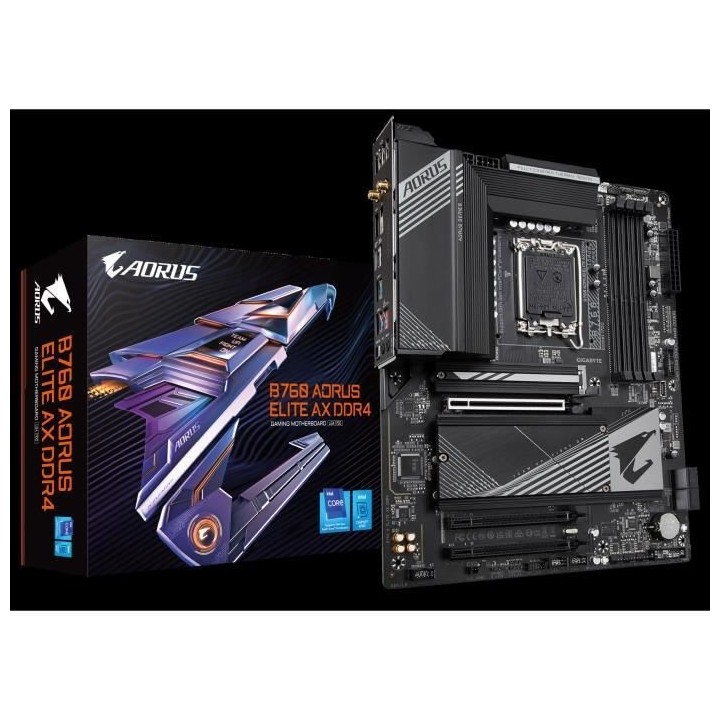 Carte mere - GIGABYTE TECHNOLOGY - B760 A ELITE AX DDR4