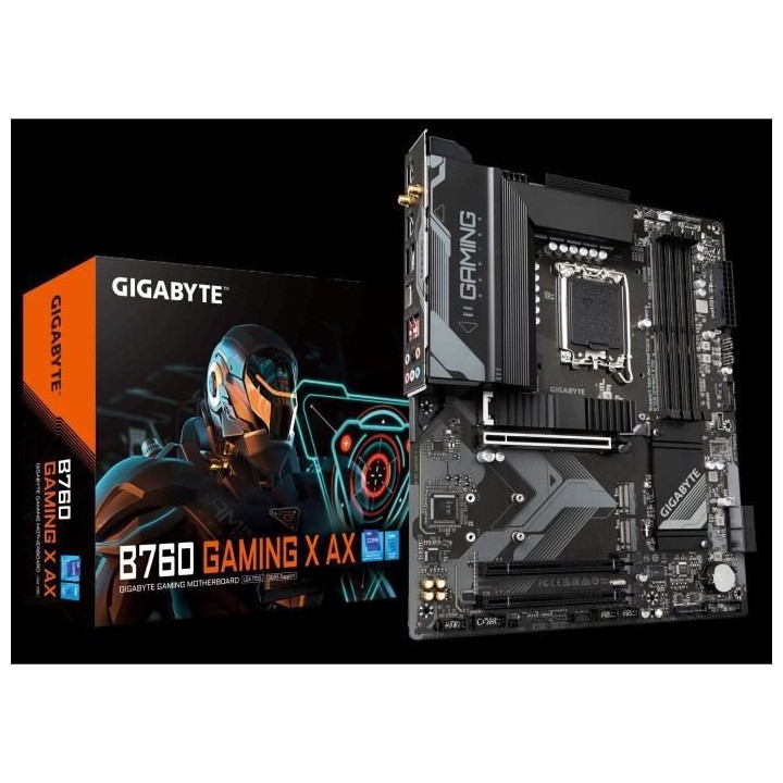 Carte mere - GIGABYTE TECHNOLOGY - B760 GAMING X AX