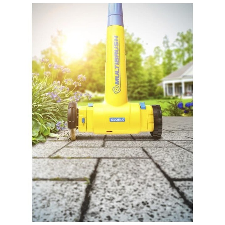 Brosse en acier pour joints de terrasse GLORIA pour MultiBrush et Weed