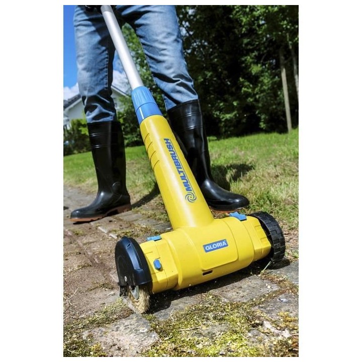 Brosse en acier pour joints de terrasse GLORIA pour MultiBrush et Weed