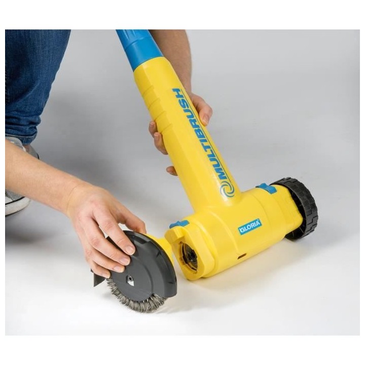 Brosse en acier pour joints de terrasse GLORIA pour MultiBrush et Weed