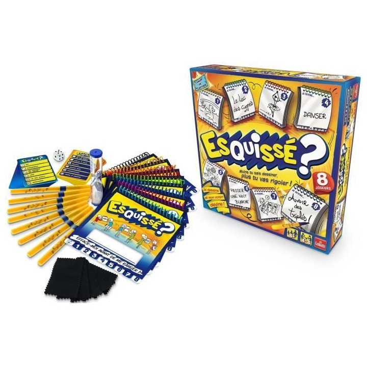 Goliath - Esquissé 8 joueurs - Jeu d'ambiance