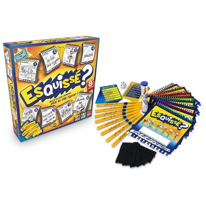 Goliath - Esquissé 8 joueurs - Jeu d'ambiance