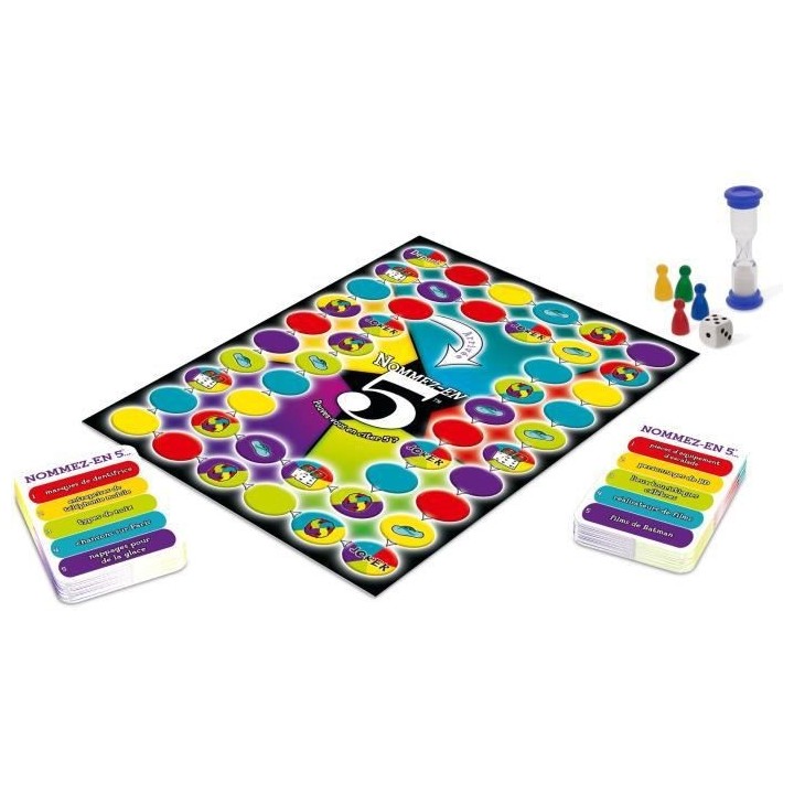 Name 5 - Jeu de société - GOLIATH