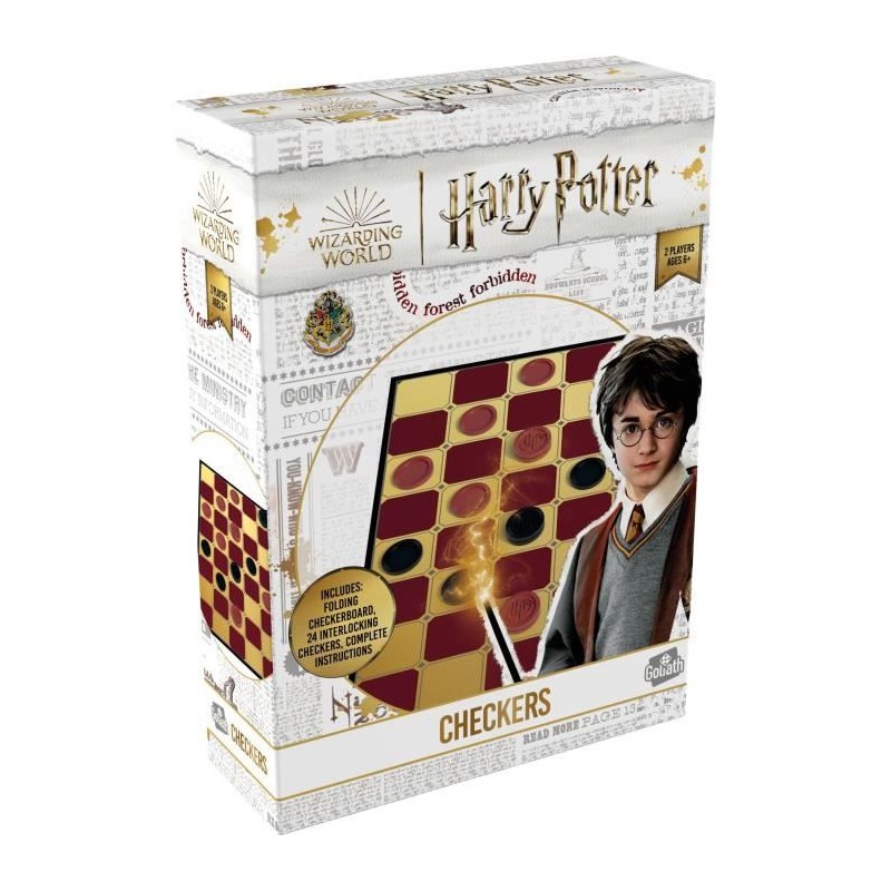 Jeu de société - GOLIATH - Checkers Harry Potter