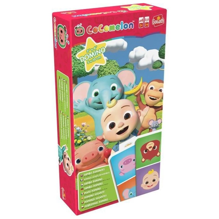 Dominos Géants Réversibles Cocomelon