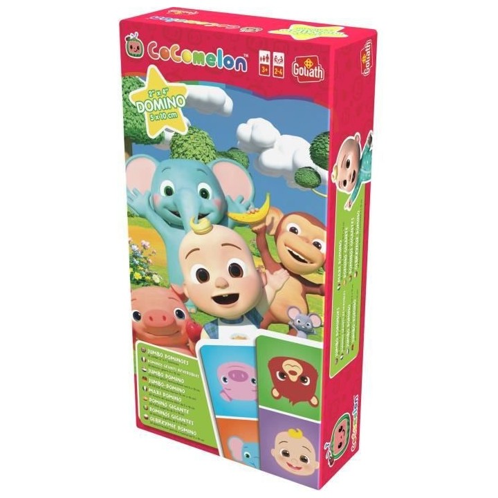 Dominos Géants Réversibles Cocomelon
