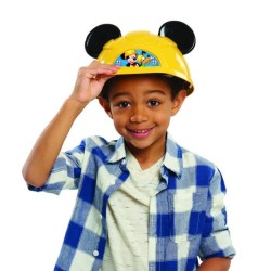 Mickey, Seau a outils avec casque de chantier, 25 pieces, Jouet pour enfants des 3 ans, MCC03