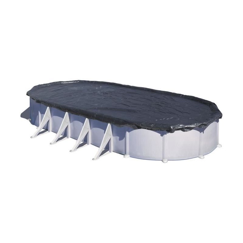 GRE Bâche hiver 180g /m² - Pour piscine 5 x 3 m