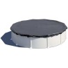 GRE Bâche hiver 180g /m² - Pour piscine Ø4/4,6 m