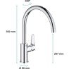 GROHE - Mitigeur monocommande Evier