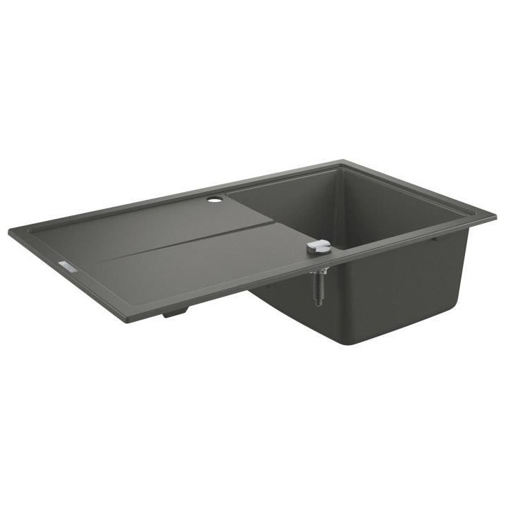 GROHE Evier composite avec égouttoir K400 860 x 500 mm Gris granite 3