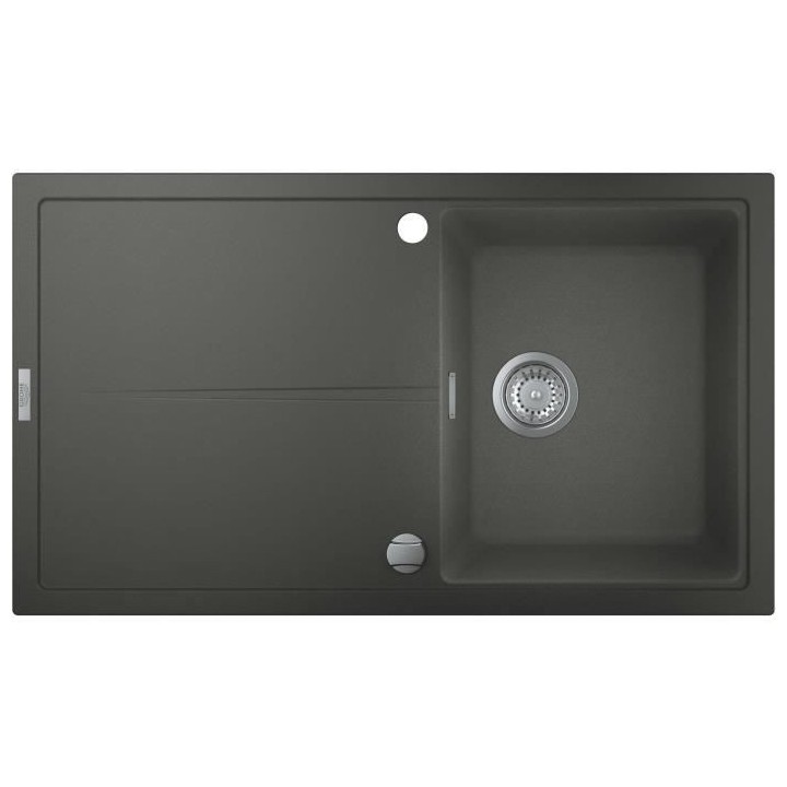 GROHE Evier composite avec égouttoir K400 860 x 500 mm Gris granite 3