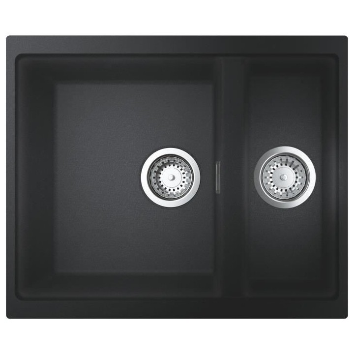 GROHE Évier en composite K500 31648AP0 - A encastrer - 1 bac + ½ bac