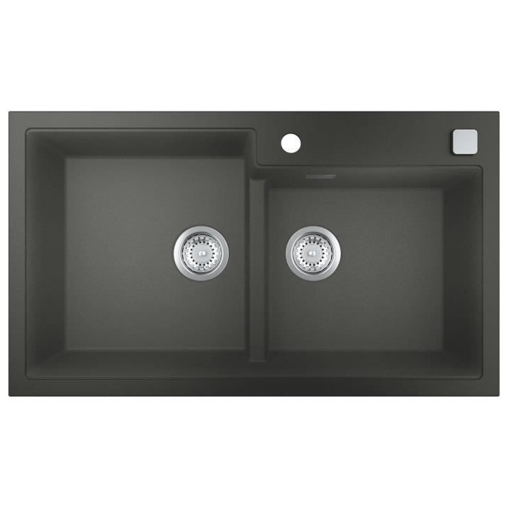 GROHE Evier de cuisine composite avec égouttoir K500, 860 x 500 mm, 2