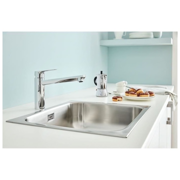 GROHE Robinet évier de cuisine Start curve, mousseur économique d'ea