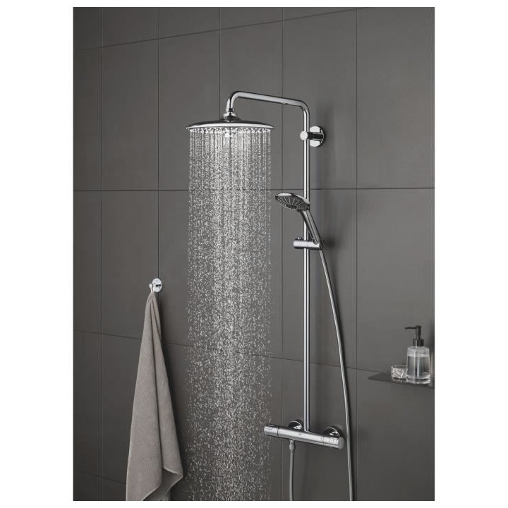 GROHE Pommeau de douche Vitalio Joy 110, 3 jets, douchette diametre 11