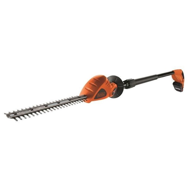 BLACK+DECKER Taille-Haie Longue Portée 43 cm 18V 2 Ah GTC1843L20-QW -