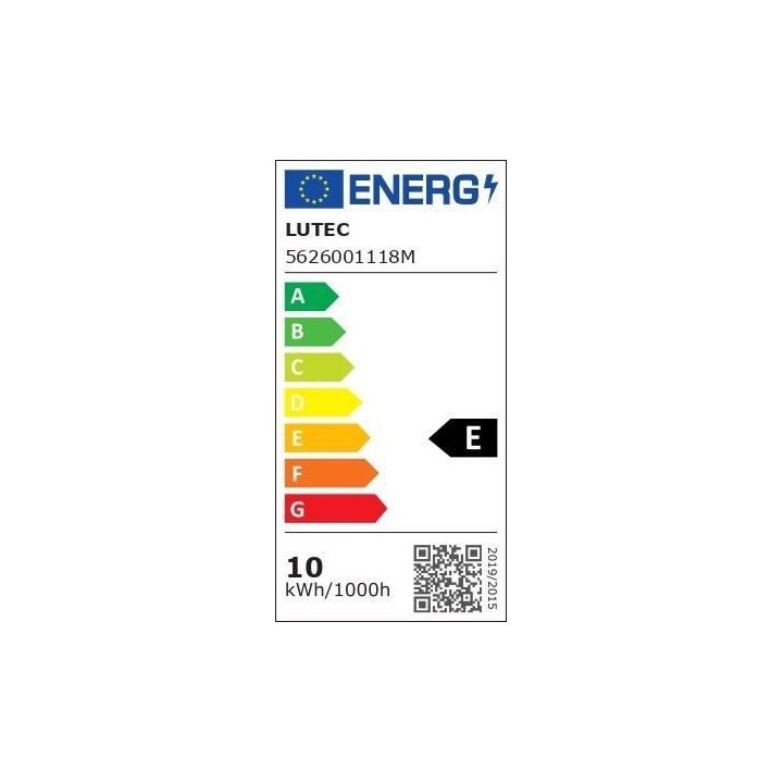 LUTEC - Applique extérieur - Aluminium -4000K - Gris