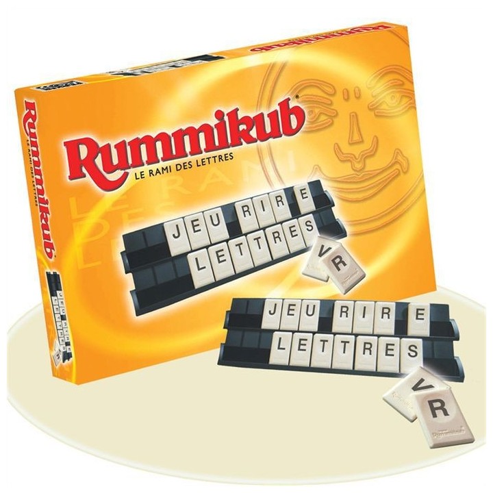 RUMMIKUB - Lettres - Jeu de societe de reflexion - Jeu educatif
