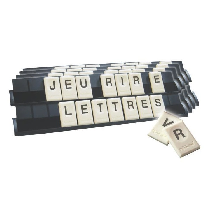 RUMMIKUB - Lettres - Jeu de societe de reflexion - Jeu educatif