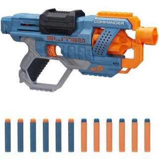 NERF - Elite 2.0 - Blaster Commander RC -6 - 12 fléchettes NERF - Eli