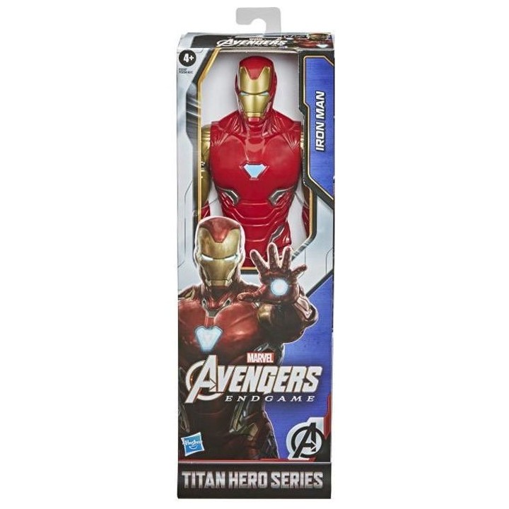 MARVEL AVENGERS - Titan Hero Series - Figurine de collection Iron Man