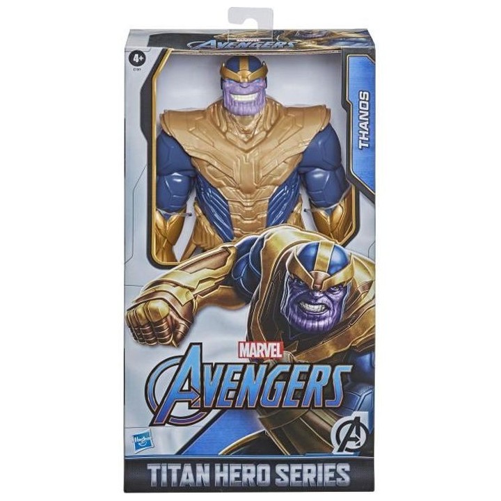 AVENGERS - Figurine Thanos - Titan Hero Series Blast Gear Deluxe de 30